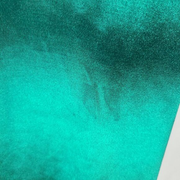 New MAC DUGGAL 12428 Emerald Charmeuse Rhinestone Strap Trumpet Gown Wm (4) $298 - Picture 6 of 13